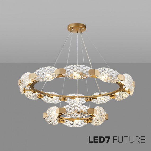 Ritz - Circle Cells Chandelier